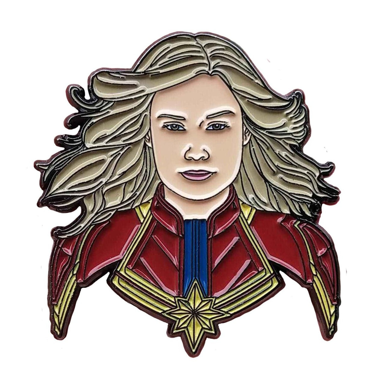 Captain Marvel Enamel Pin | Captain Marvel, Marvel, Hero Movie