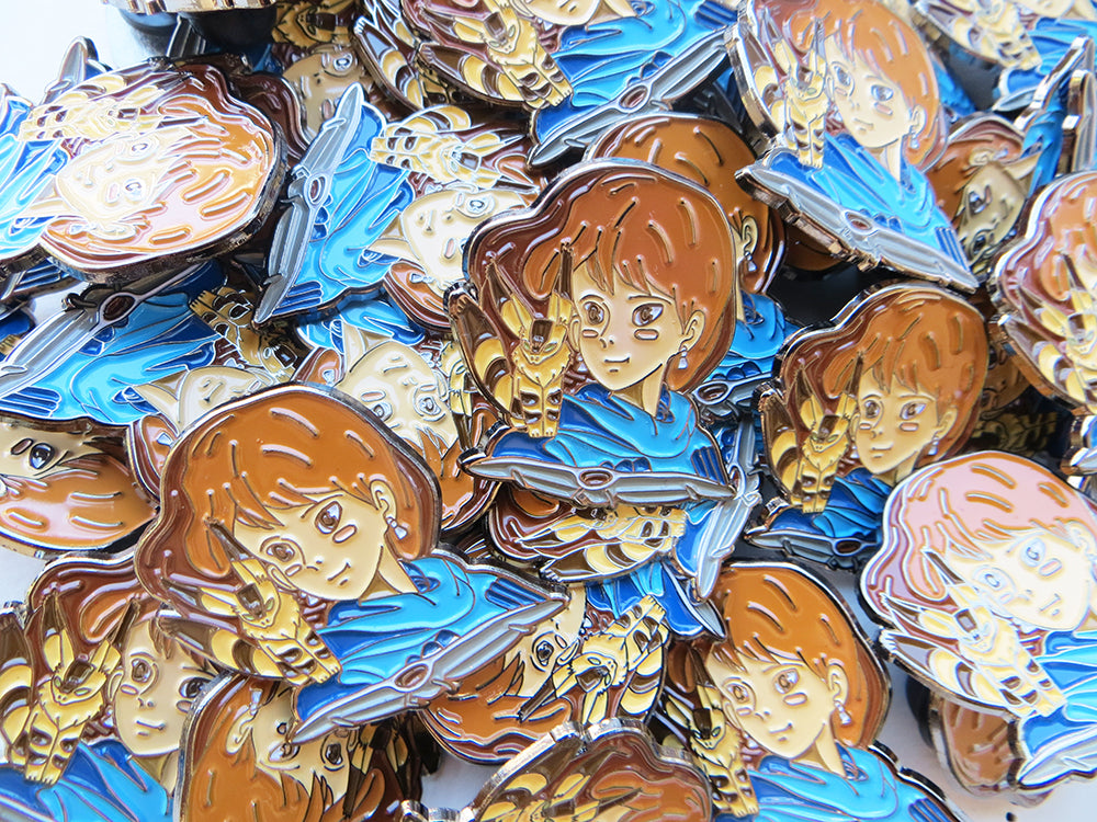 Nausicaa Of The Valley Of The Wind Enamel Pin