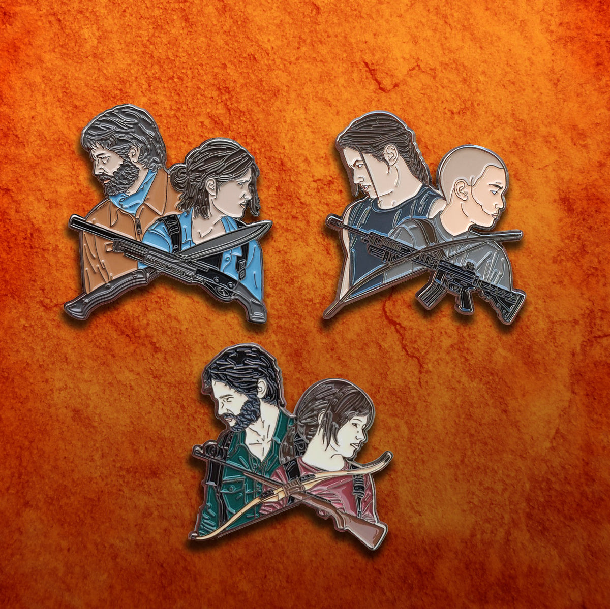  xowshine The Last of Us Ellie Pin Set Gold Ellie?s