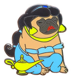 Pugcess Jasmine Hard Enamel Pin