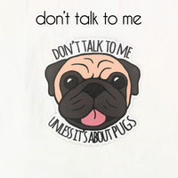 Pug Vinyl Stickers