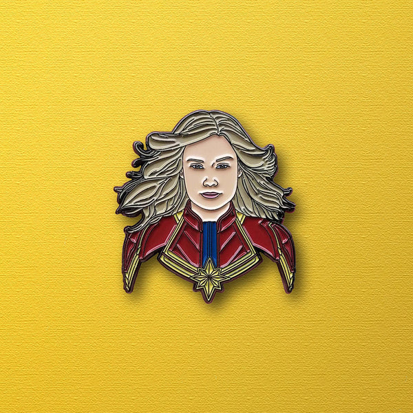 Captain Marvel Pin (Gold)